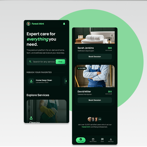 Modern development workspace